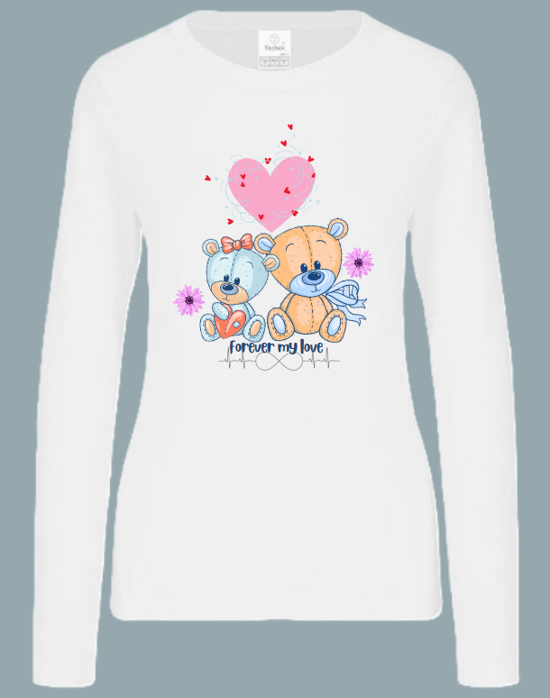 camiseta manga larga mujer